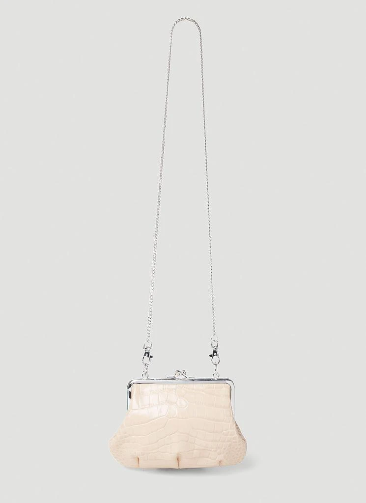 商�品Vivienne Westwood|Granny Frame Leather Handbag,价格¥1803,第4张图片详细描述