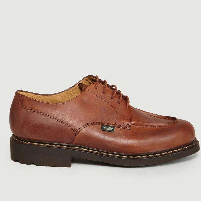 商品Paraboot|Chambord Derbies Brown Paraboot,价格¥3950,第4张图片详细描述