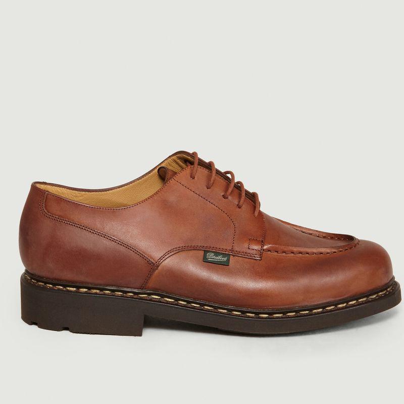 商品Paraboot|Chambord Derbies Brown Paraboot,价格¥3260,第6张图片详细描述