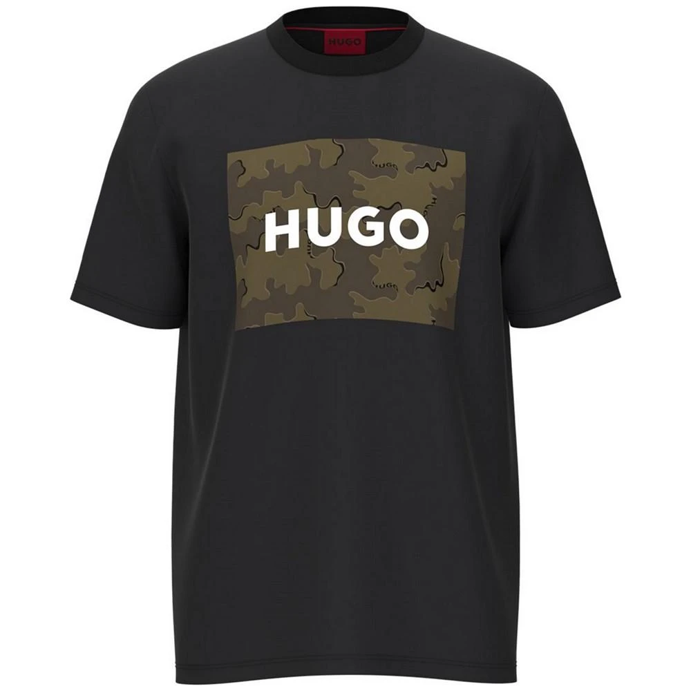 商品Hugo Boss|Men's Dulive Crewneck Short-Sleeve Graphic T-Shirt, Created for Macy's,价格¥307,第1张图片