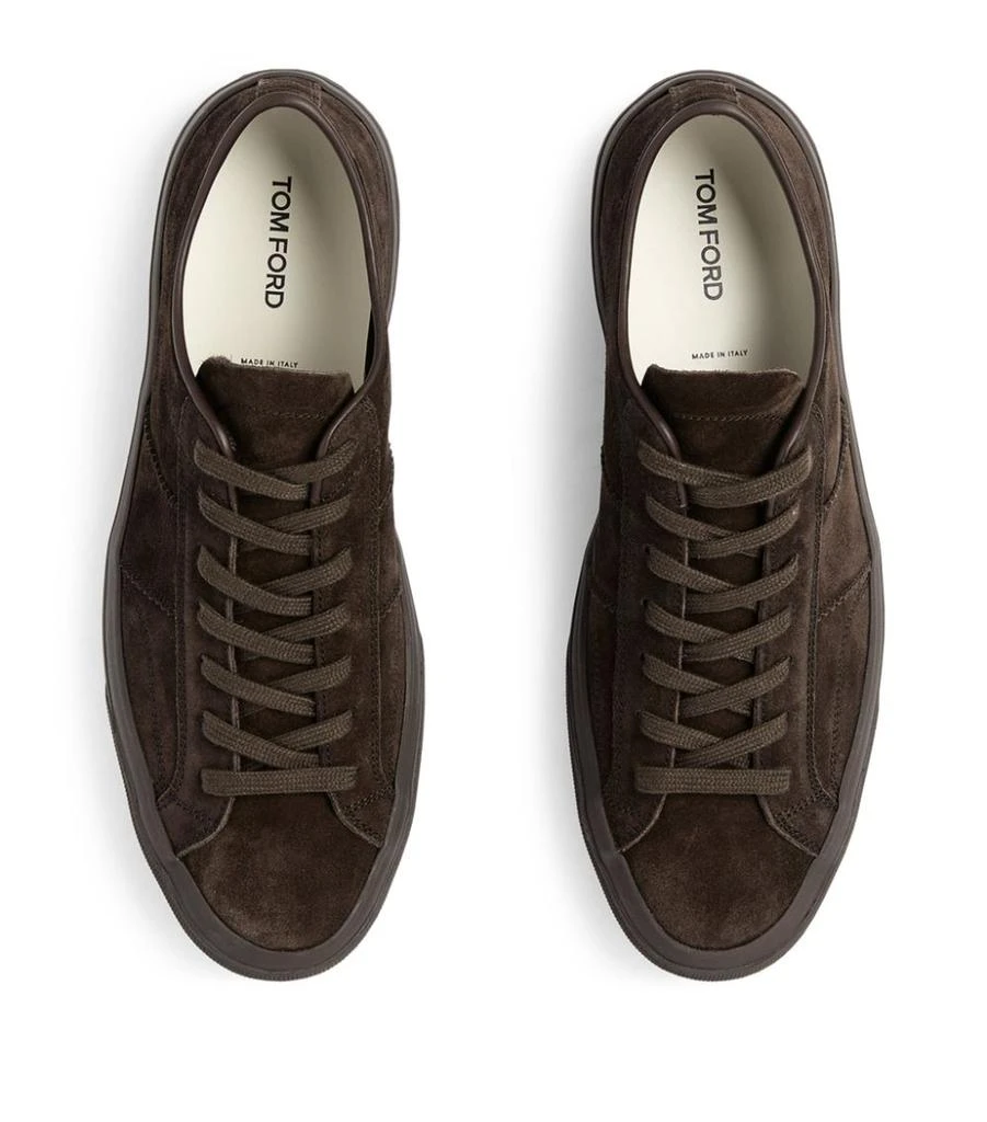 商品Tom Ford|Suede Cambridge Low-Top Sneakers,价格¥4541,第2张图片详细描述