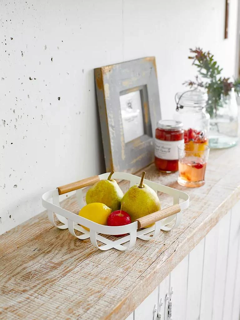 商品Yamazaki|Tosca Steel & Wood Fruit Bowl,价格¥202,第2张图片详细描述