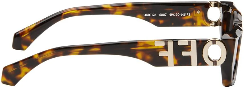 商品Off-White|Brown Fillmore Sunglasses,价格¥3872,第2张图片详细描述