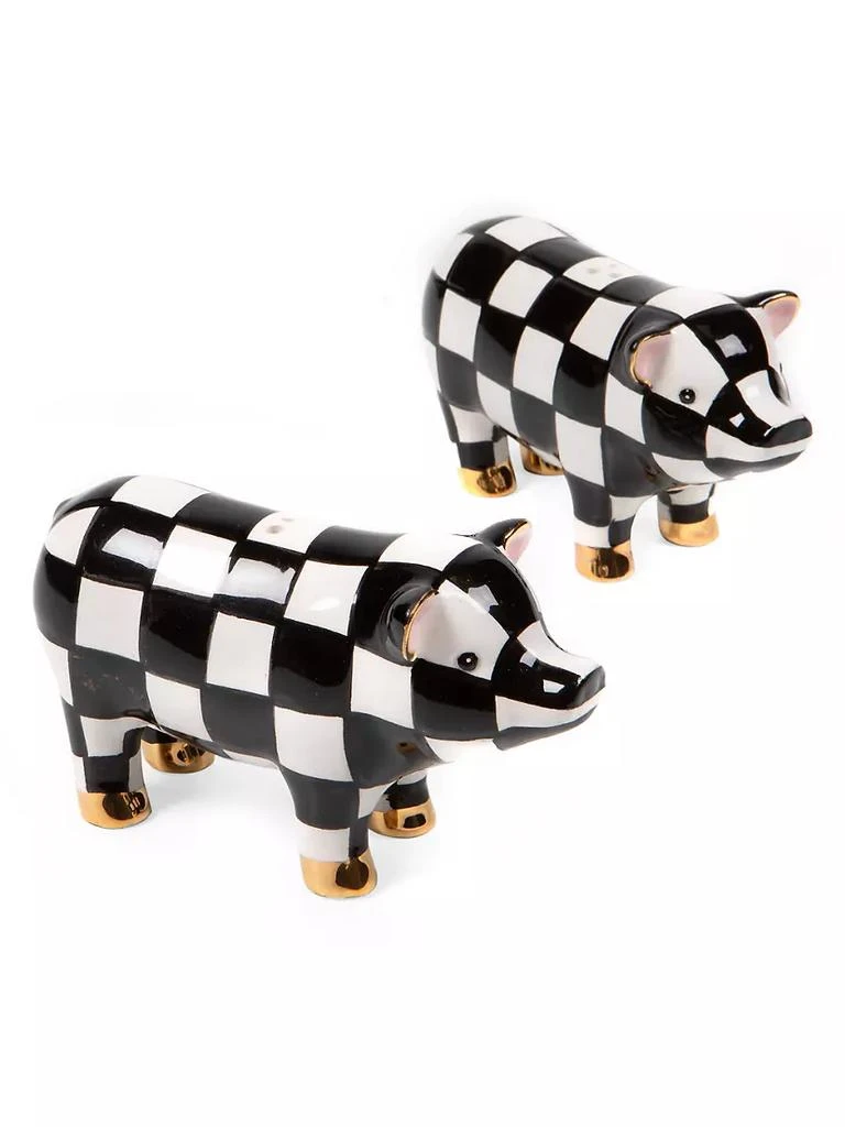 商品MacKenzie-Childs|Pig Salt & Pepper Set,价格¥368,第1张图片