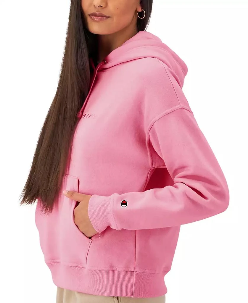 商品CHAMPION|Women's Powerblend Fleece Hoodie Sweatshirt,价格¥293,第3张图片详细描述