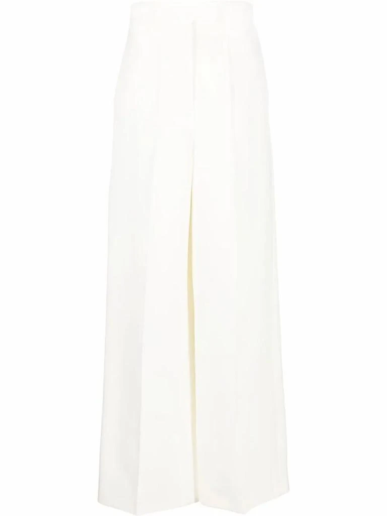 商品Fendi|Fendi women's white wool pants,价格¥6120,第1张图片