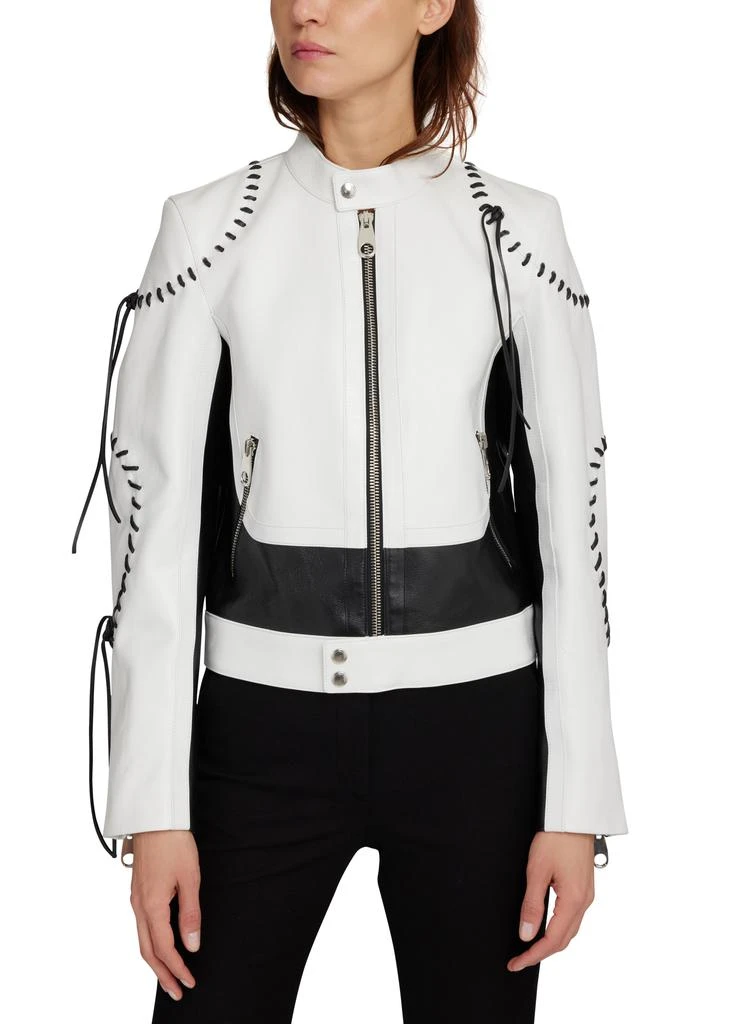 商品Chloé|Veste biker courte à lacets,价格¥12710,第4张图片详细描述