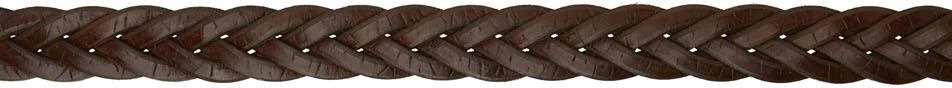 商品Brunello Cucinelli|Brown Braided Belt,价格¥2016,第2张图片详细描述