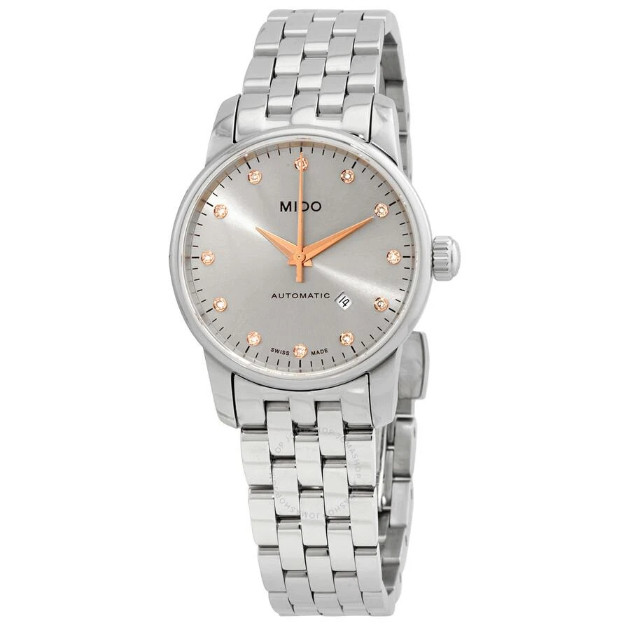 商品MIDO|Baroncelli Automatic Diamond Ladies Watch M76004671,价格¥5660,第1张图片