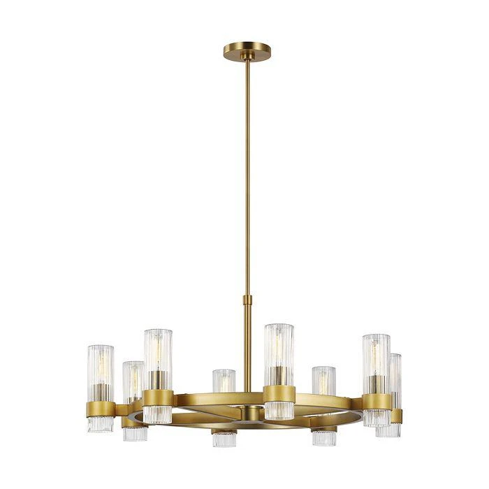 商品C&M by Chapman and Myers|Chapman & Myers Geneva 8 Light Chandelier,价格¥6160,第2张图片详细描述