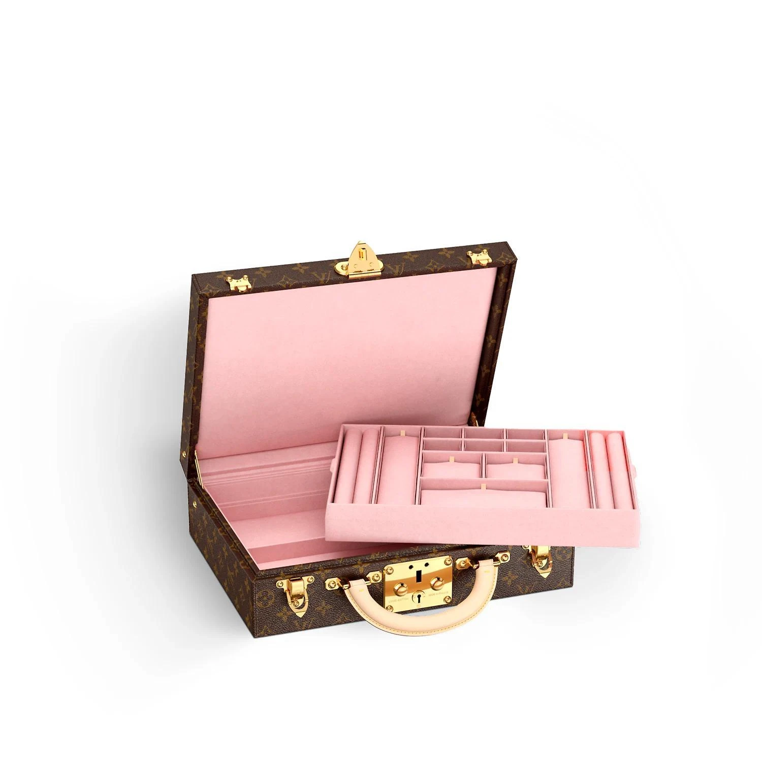 商品Louis Vuitton|【预售】 LV路易威登 25春夏 女士 珠宝盒 BOÎTE BIJOUX 珠宝箱 M20291 ,价格¥95917,第1张图片