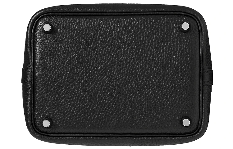商品[国内直发] Hermes|爱马仕 Picotin Lock 18 银扣 TC牛皮 菜篮子水桶包手提包 女款 Noir黑色,价格¥41126,第4张图片详细描述