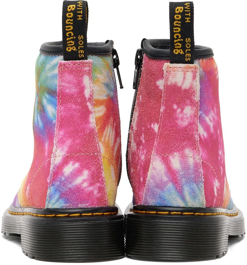 商品Dr. Martens|Kids Multicolor Tie-Dye 1460 Big Kids Boots,价格¥474,第2张图片详细描述