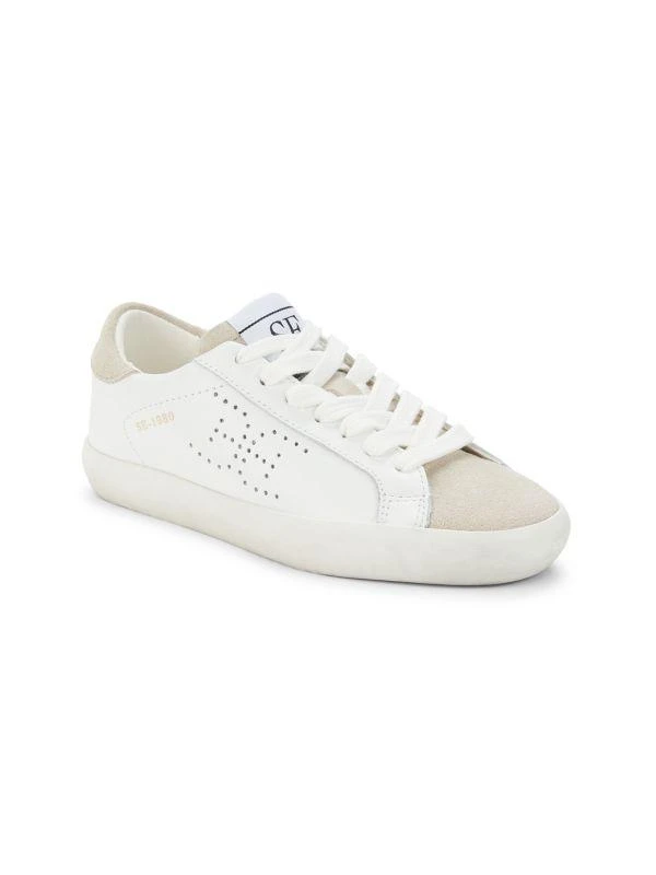 商品Sam Edelman|Girl's Aubrie Leather Sneakers,价格¥121,第1张图片