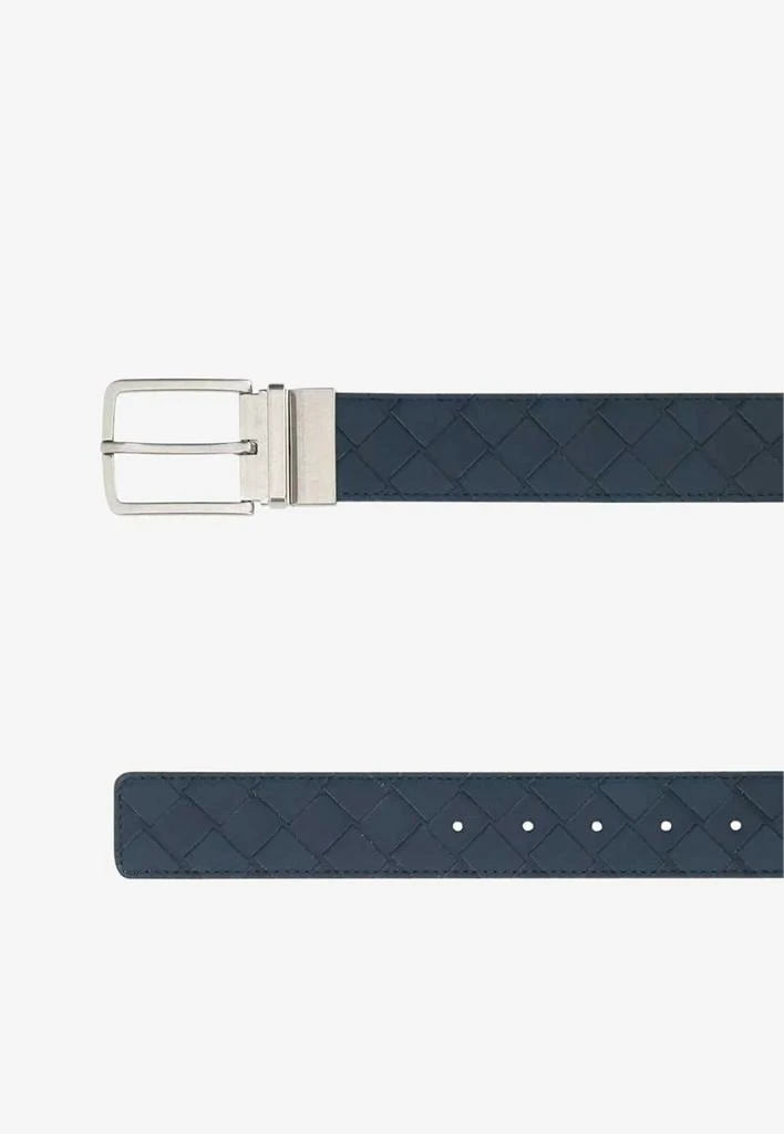 商品Bottega Veneta|Intrecciato Leather Reversible Belt,价格¥4225,第2张图片详细描述
