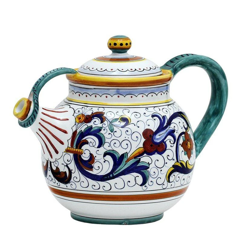 商品Artistica - Deruta of Italy|Ricco Deruta Deluxe: Teapot,价格¥1869,第1张图片