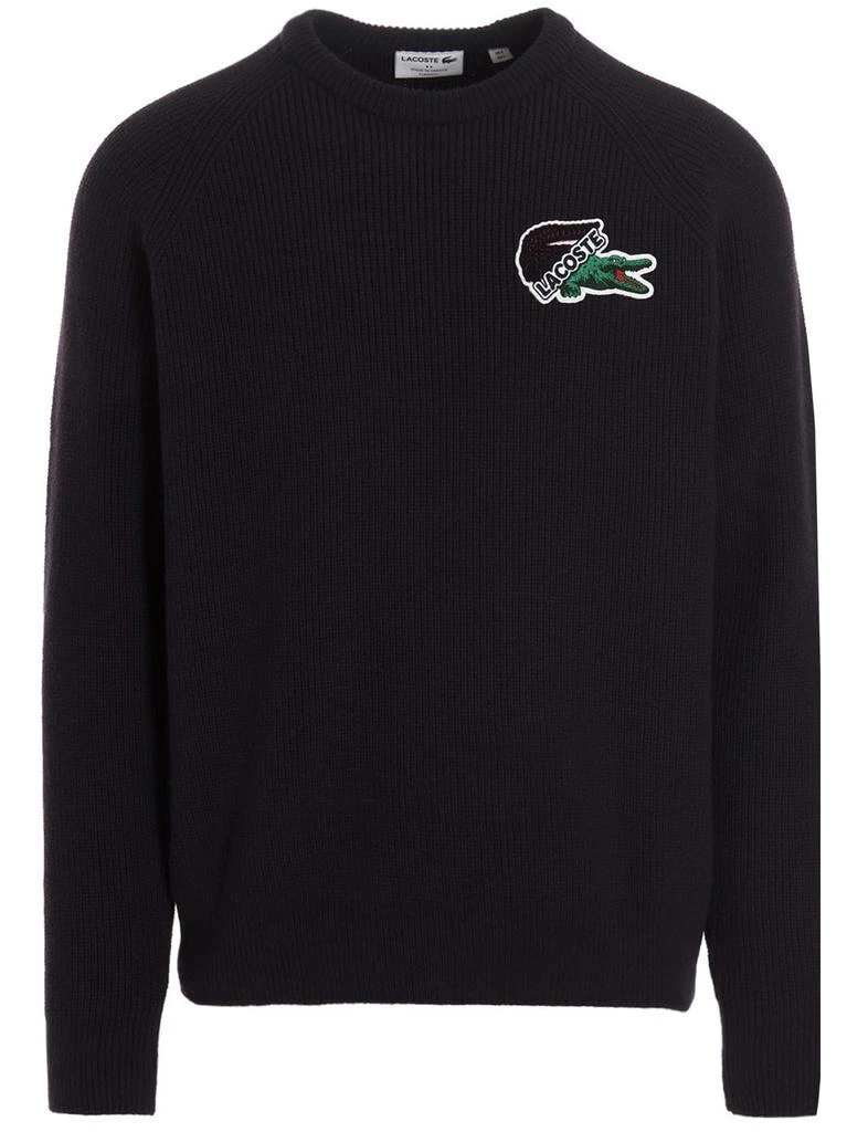 商品Lacoste|Lacoste Logo Patch Sweater,价格¥1314,第1张图片