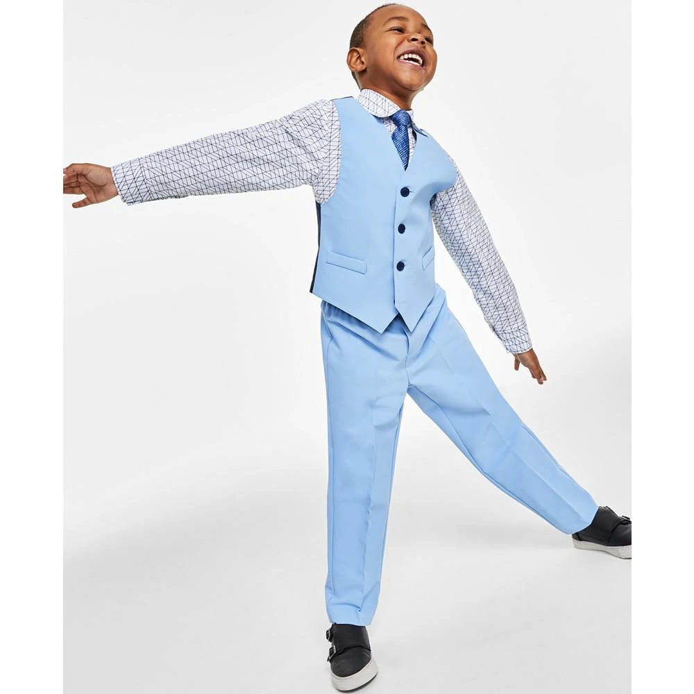 商品Calvin Klein|Little Boys 4-Pc. Performance Vest Set,价格¥333,第1张图片