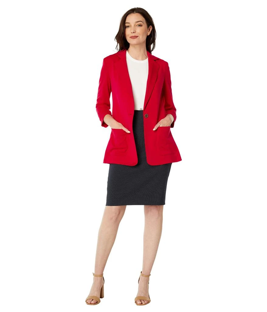 商品Tommy Hilfiger|Tommy Hilfiger Women's One Button Blazer,价格¥610,第4张图片详细描述