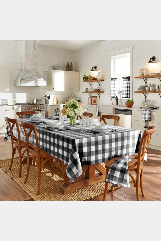 Farmhouse Living Buffalo Check Tablecloth Collection 商品