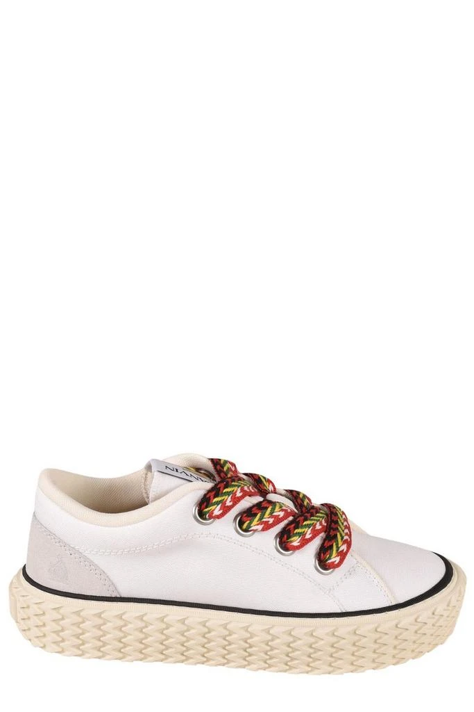 商品Lanvin|Lanvin Low-Top Logo-Patch Sneakers,价格¥1995,第1张图片