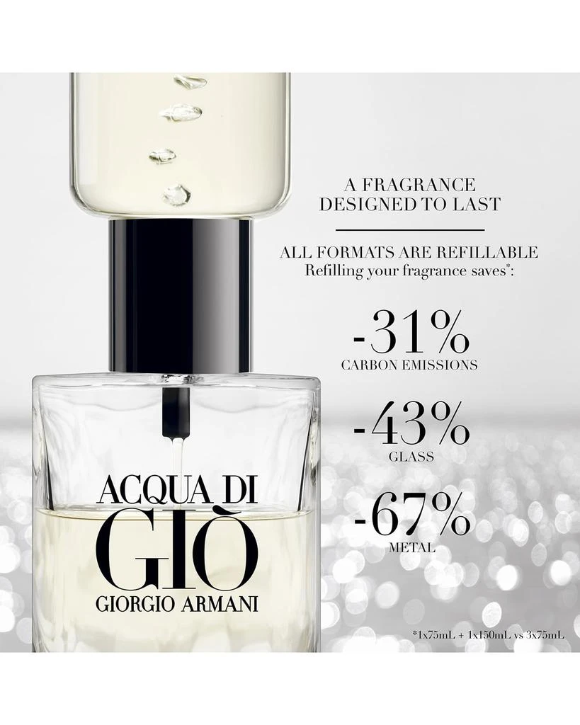 商品Giorgio Armani|Acqua di Gio For Men Refillable Eau de Parfum,价格¥997,第4张图片详细描述