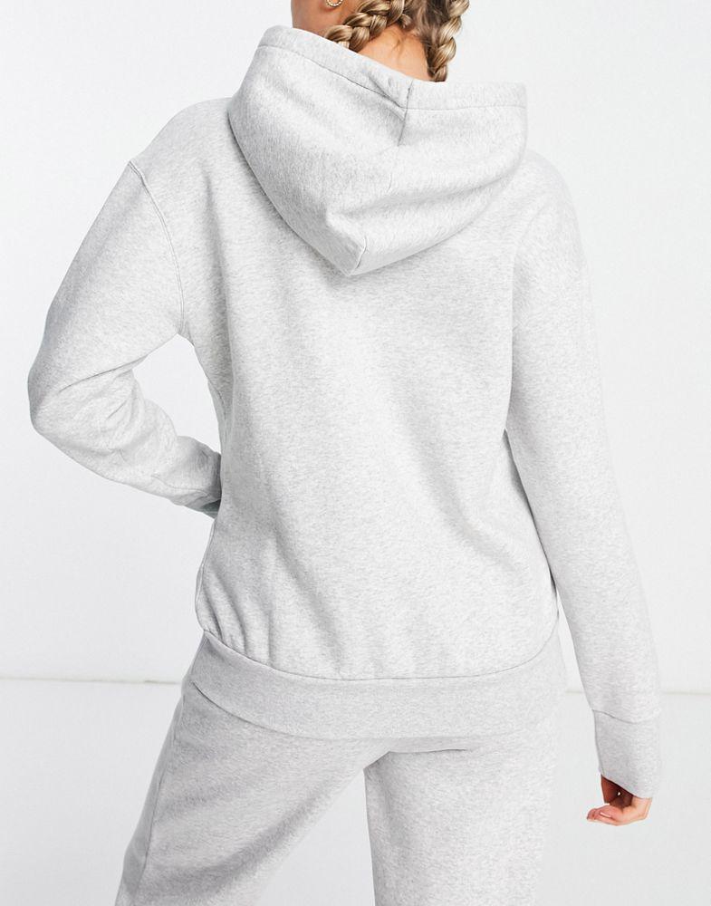 商品Under Armour|Under Armour Essential fleece hoodie in grey,价格¥497,第4张图片详细描述