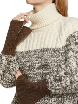 商品3.1 Phillip Lim|Chunky Striped Turtleneck Sweater,价格¥836,第4张图片详细描述