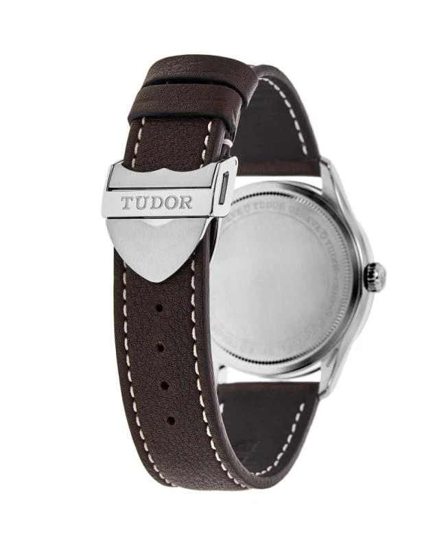 商品Tudor|Tudor 1926 39mm White Diamond Dial Leather Strap Men's Watch M91550-0014,价格¥17451,第4张图片详细描述