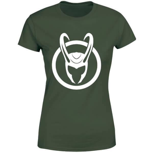 商品Marvel|Marvel Loki Logo T-Shirt Women's T-Shirt - Green,价格¥144,第1张图片