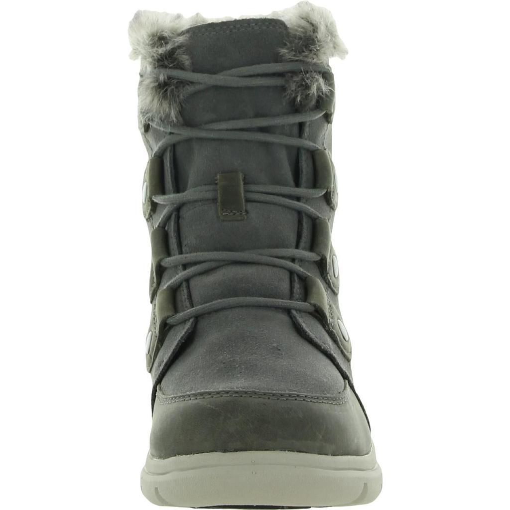 商品SOREL|Sorel Womens Explorer Joan Suede Faux Fur Winter Boots,价格¥838,第7张图片详细描述