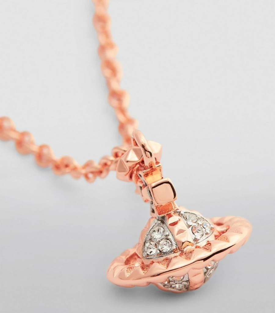 商品Vivienne Westwood|Small Crystal-Embellished Mayfair Orb Pendant Necklace,价格¥1089,第5张图片详细描述