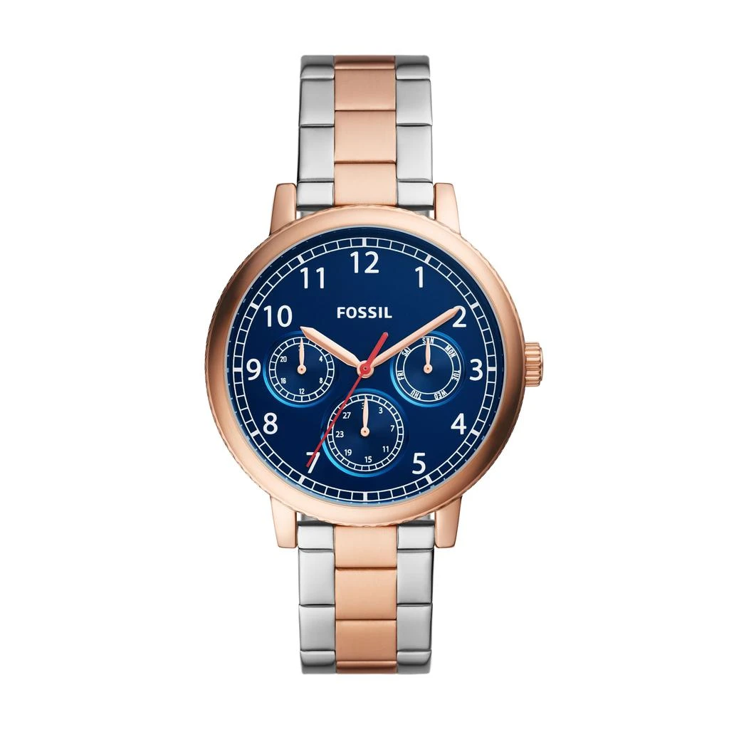 商品Fossil|Fossil Men's Airlift Multifunction, Stainless Steel Watch,价格¥405,第1张图片