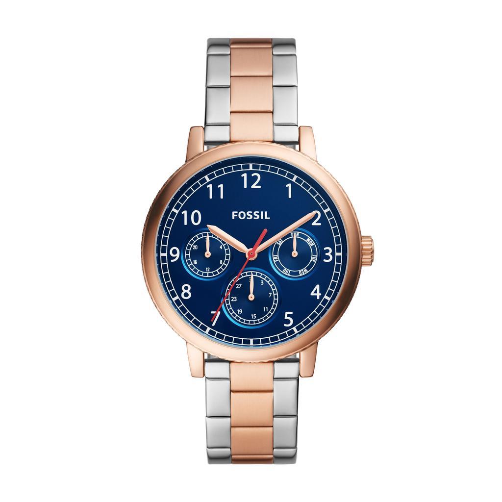 商品Fossil|Fossil Men's Airlift Multifunction, Stainless Steel Watch,价格¥444,第1张图片