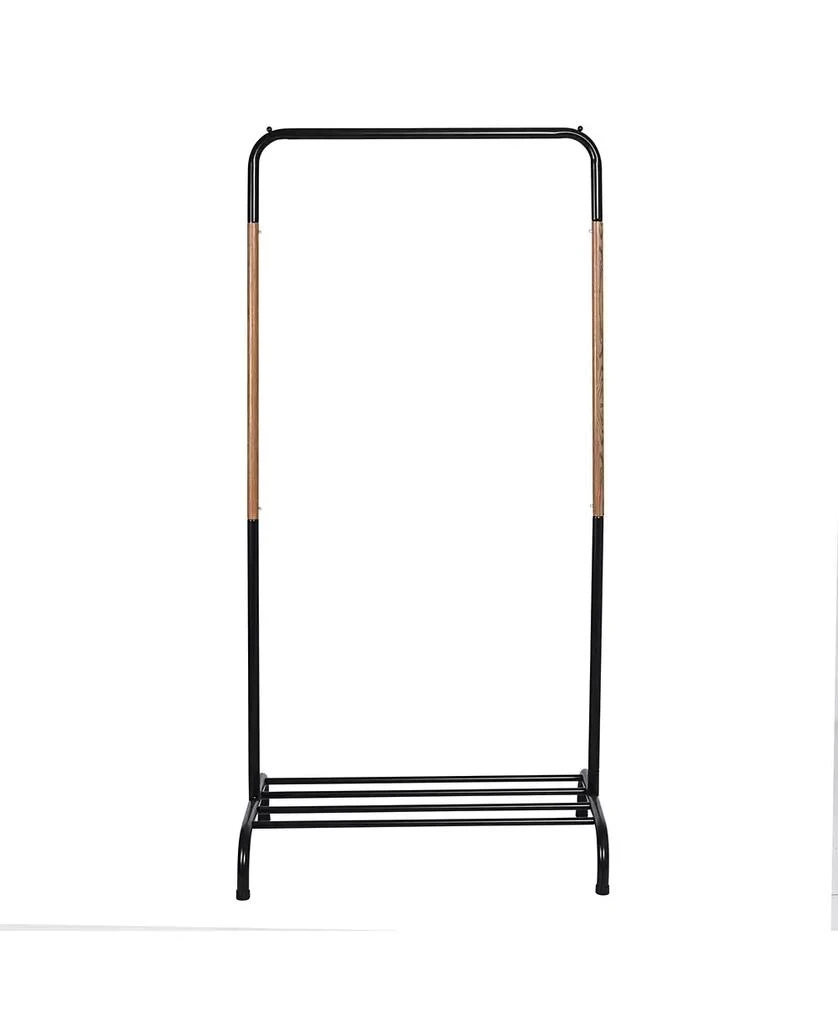 商品Honey Can Do|Shoe Shelf and Hanging Bar for Clothes with Single Garment Rack,价格¥569,第3张图片详细描述
