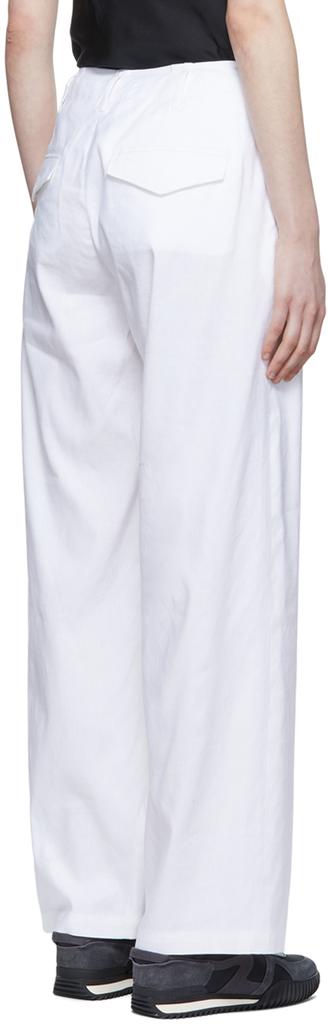 White Linen Trousers商品第3张图片规格展示