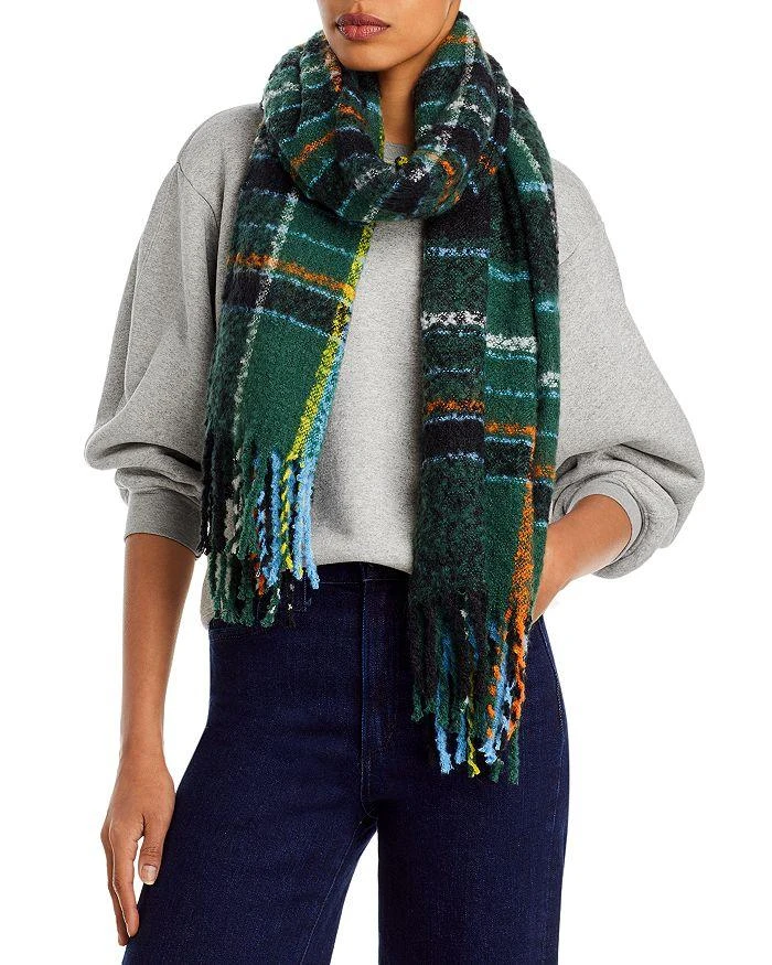 商品Echo Design|Hiking Plaid Boucle Scarf ,价格¥365,第1张图片