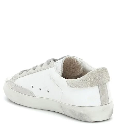 商品Golden Goose|Super-Star leather and suede sneakers,价格¥1768,第3张图片详细描述