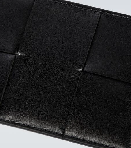 商品Bottega Veneta|Intreccio编织皮革卡夹,价格¥3041,第3张图片详细描述