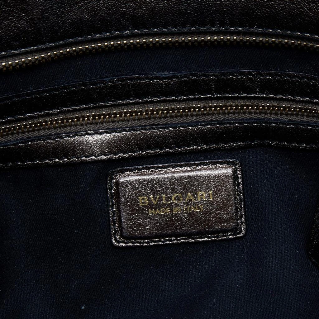Bvlgari Metallic Leather Monte Plisse Shopper Tote 商品