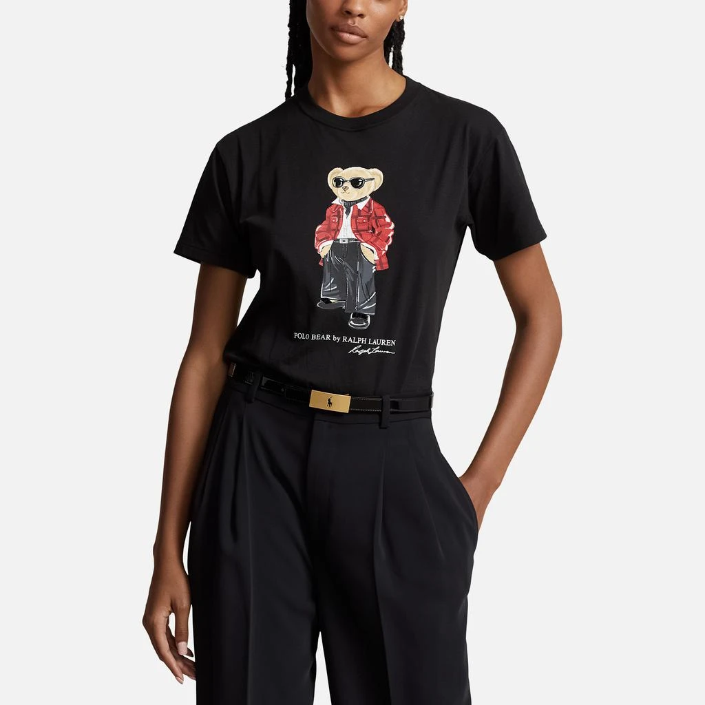 商品Ralph Lauren|Polo Ralph Lauren Holiday Bear Cotton-Jersey T-shirt,价格¥1069,第1张图片
