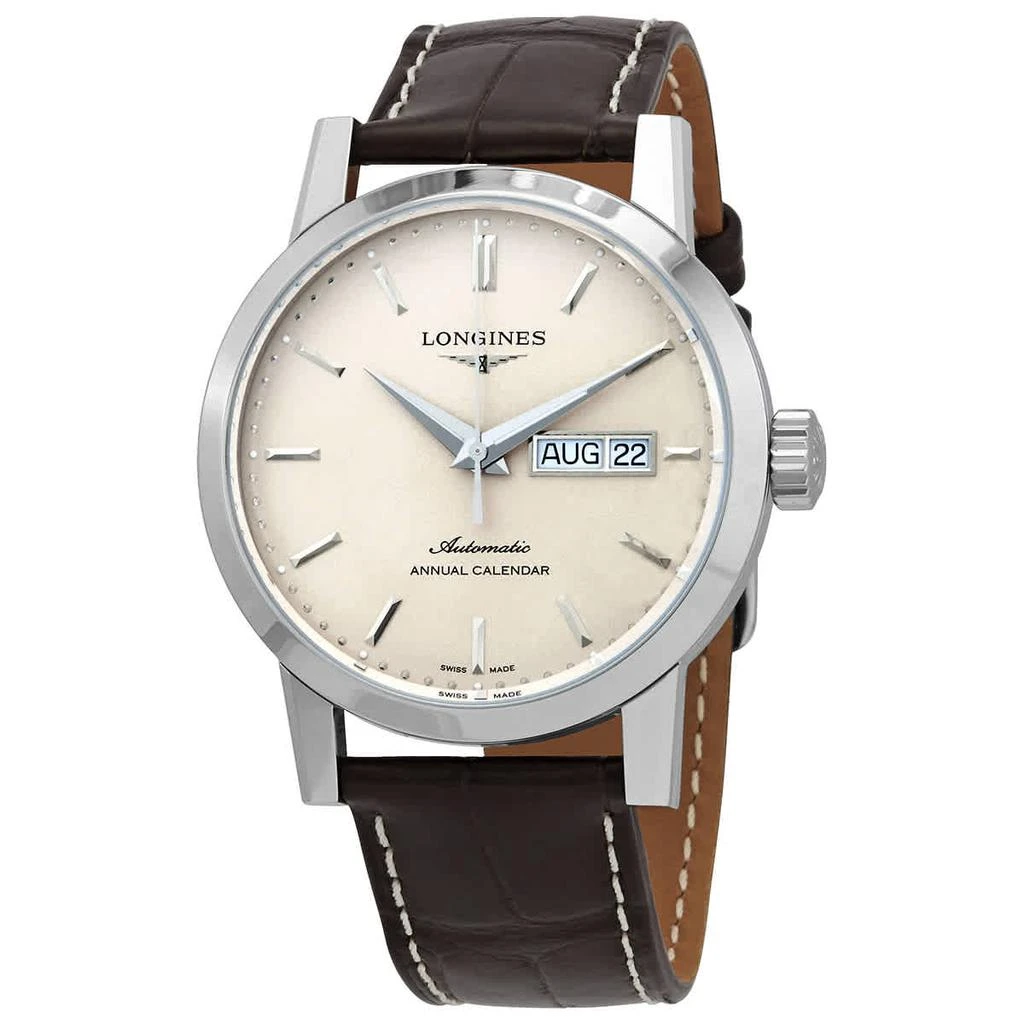 商品Longines|1832 Automatic Beige Dial Men's Watch L4.827.4.92.2,价格¥11620,第1张图片