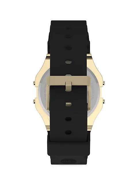 商品Timex|T80 Brass & Resin Digital Watch,价格¥479,第5张图片详细描述