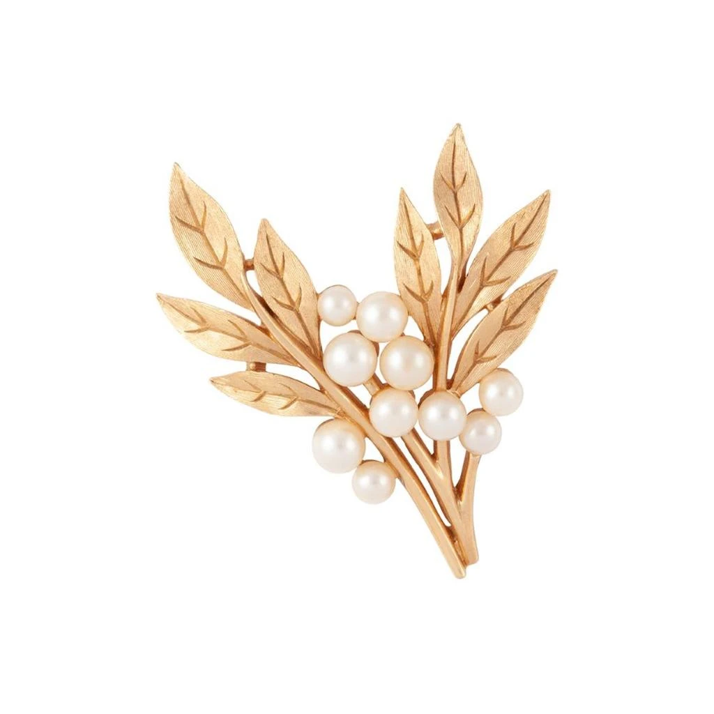 商品Susan Caplan Vintage|1960s vintage trifari faux pearl brooch,价格¥3054,第1张图片