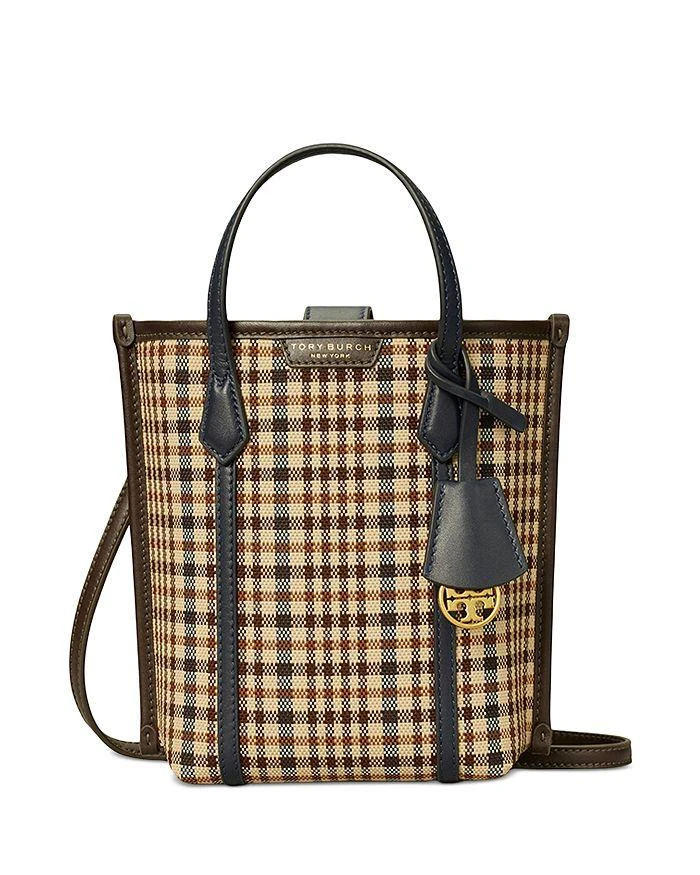 商品Tory Burch|女式 Perry系列 格纹迷你托特包,价格¥2301,第1张图片详细描述