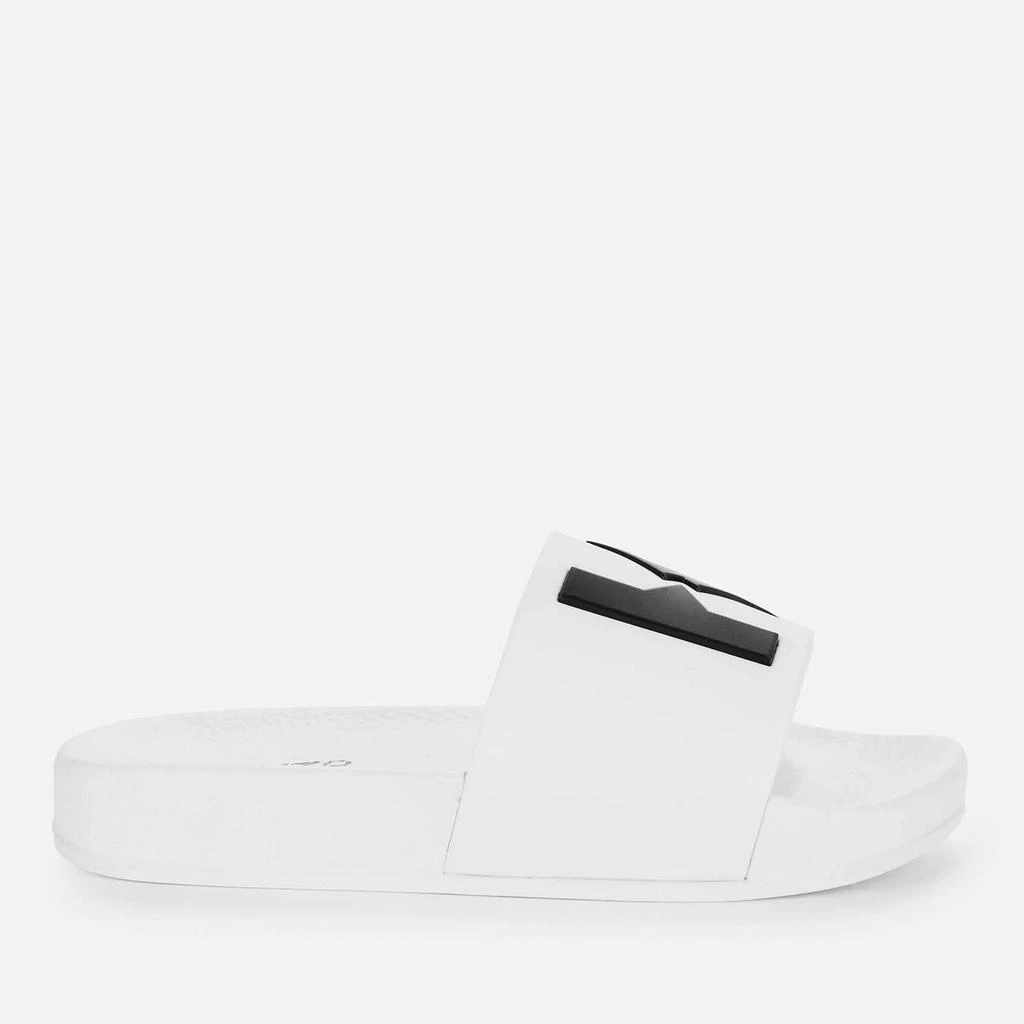 商品Kenzo|KENZO Kids' Slide Sandals - Optic White,价格¥203,第2张图片详细描述