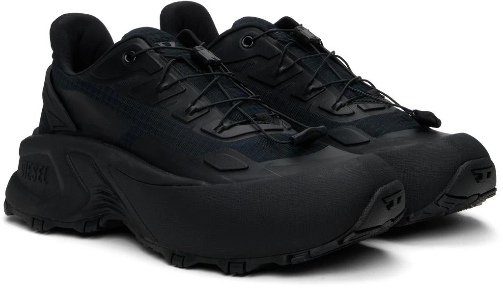 商品Diesel|Black D-Cage Runner Sneakers,价格¥2399,第4张图片详细描述