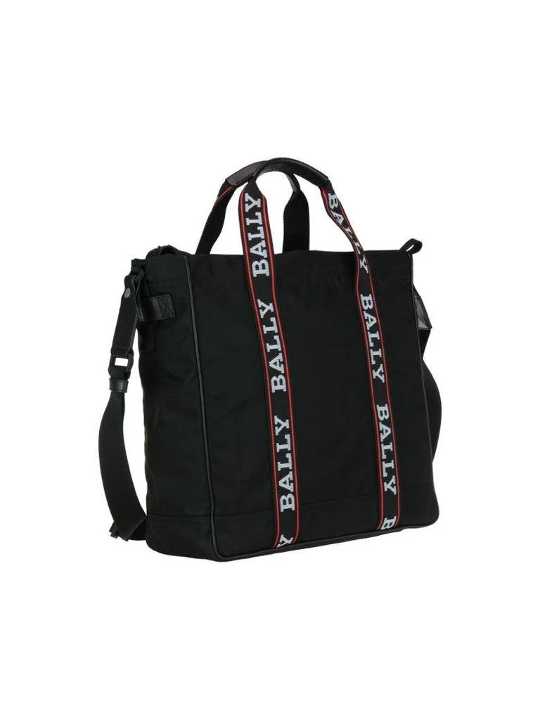 商品Bally|NEW Bally Bold Wallie Men's Black Nylon Large Tote Bag MSRP,价格¥2158,第2张图片详细描述