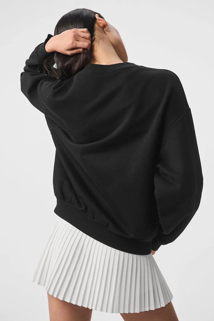 商品Alo|Accolade Crew Neck Pullover - Black,价格¥963,第2张图片详细描述