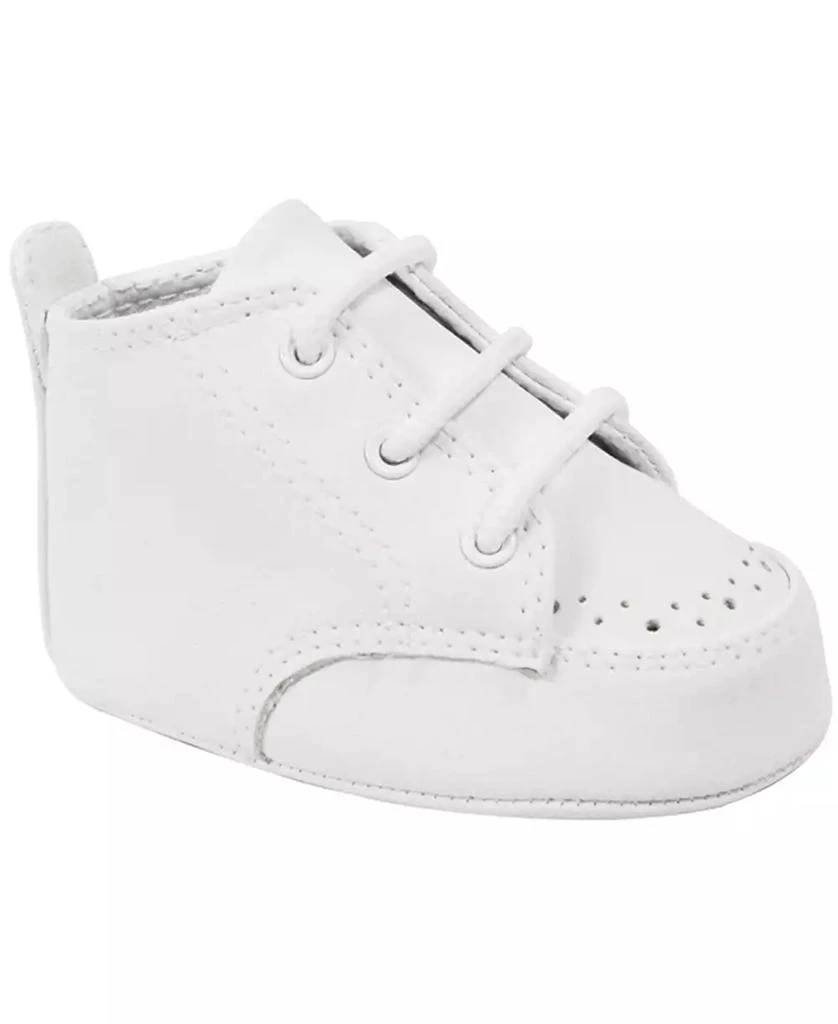 商品Baby Deer|Baby Boy Soft Vinyl Hi-Top with Perforations,价格¥322,第1张图片